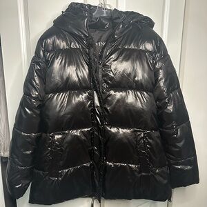 Black Puffer Coat
